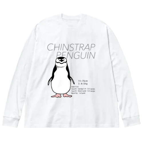 アゴヒゲペンギン Big Long Sleeve T-Shirt
