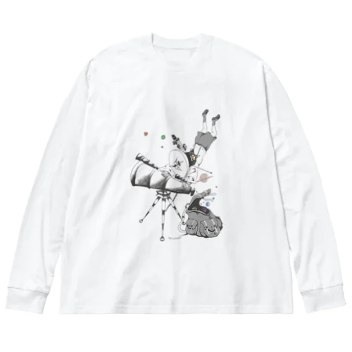 生命の存在を信じたいぼいじゃーくん Big Long Sleeve T-Shirt