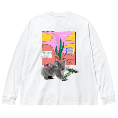 コアラKING #02 Big Long Sleeve T-Shirt