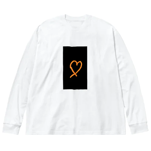 My Heart Big Long Sleeve T-Shirt