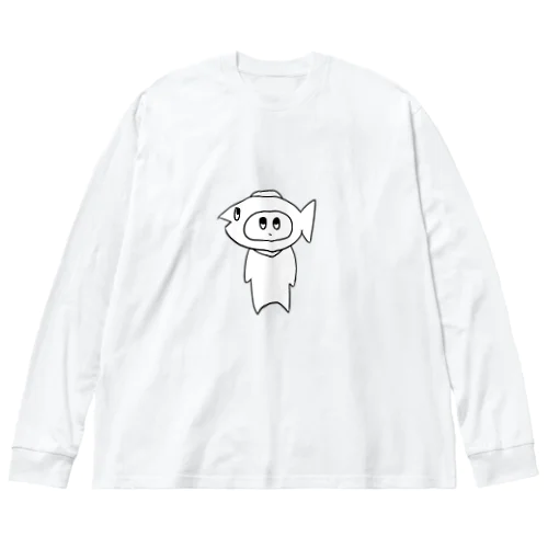 うおまん ビッグシルエットロングスリーブTシャツ