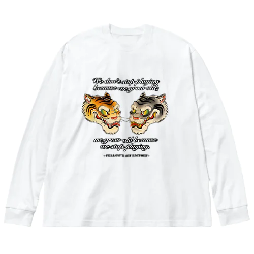 KICKS Junky 2 ビッグシルエットロングスリーブTシャツ