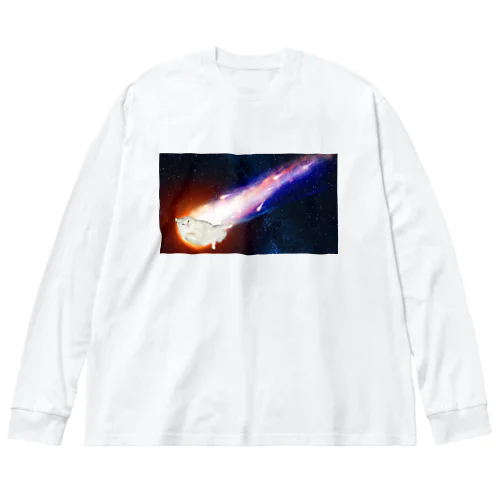 耳毛彗星 ビッグシルエットロングスリーブTシャツ