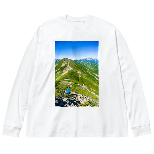 爺ヶ岳　稜線 Big Long Sleeve T-Shirt