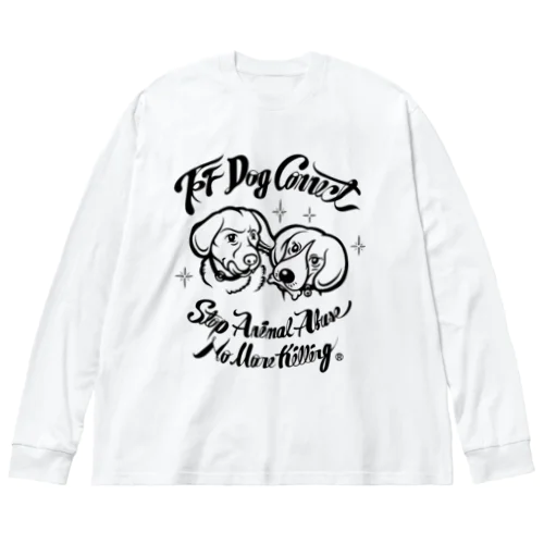 FF Dog Connectチャリティ ビッグシルエットロングスリーブTシャツ