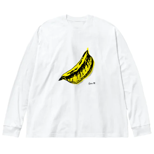 餃子バナナくん ビッグシルエットロングスリーブTシャツ