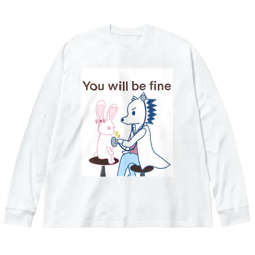 ドクターわんこ きっと良くなるよ Big Long Sleeve T-Shirt