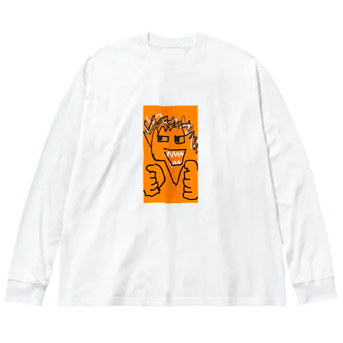 しゃいにんぐ Big Long Sleeve T-Shirt