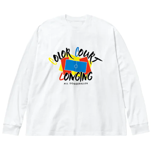 COLOR COURT ビッグシルエットロングスリーブTシャツ