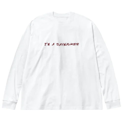 日焼けを恐れる事はない Big Long Sleeve T-Shirt