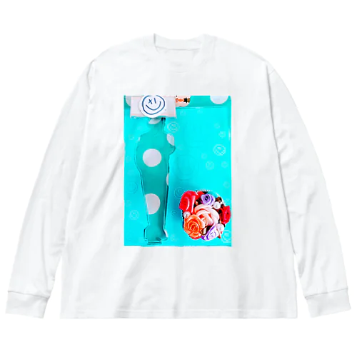 スマイルテイスト Big Long Sleeve T-Shirt