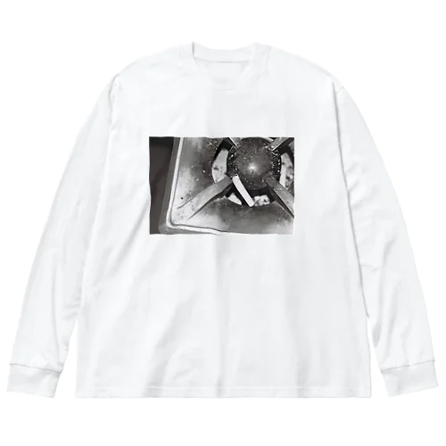 smoke ビッグシルエットロングスリーブTシャツ