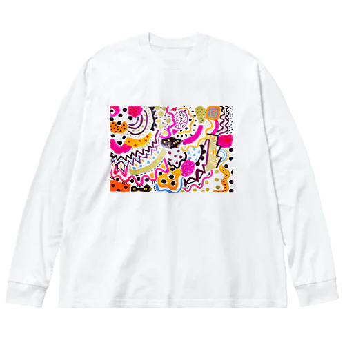 小さな生き物の世界 Big Long Sleeve T-Shirt