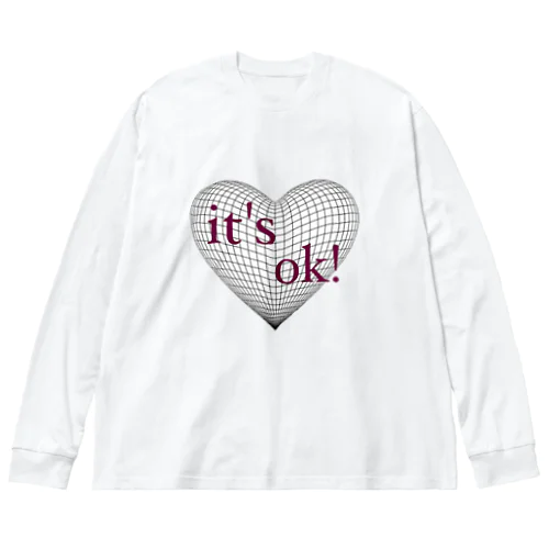 it's ok！♡ ビッグシルエットロングスリーブTシャツ