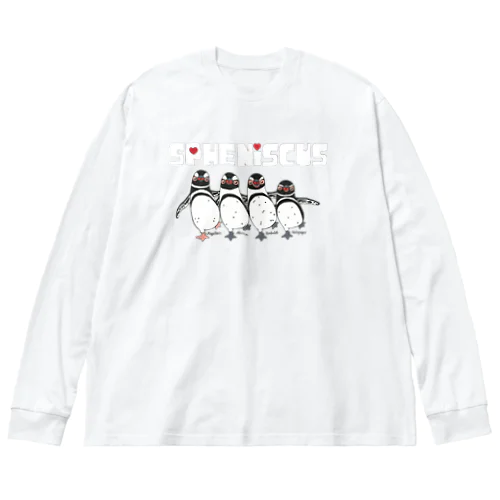 Spheniscus Quartet Big Long Sleeve T-Shirt