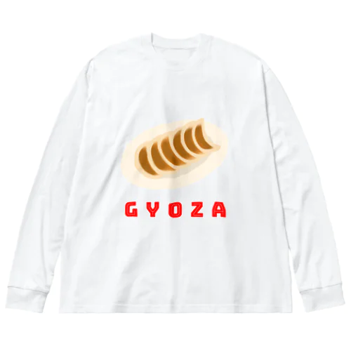 ＧＹＯＺＡ(餃子) Big Long Sleeve T-Shirt