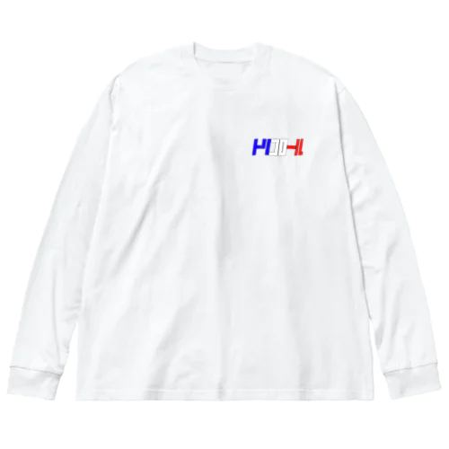 トリコロール　ワンポイント Big Long Sleeve T-Shirt