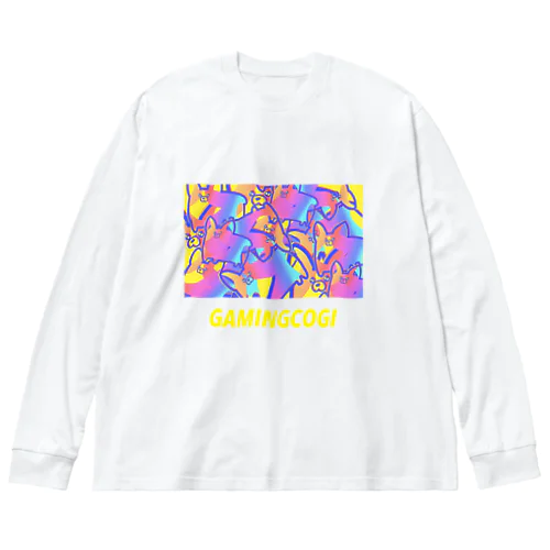 カモフラゲーミングコーギー Big Long Sleeve T-Shirt