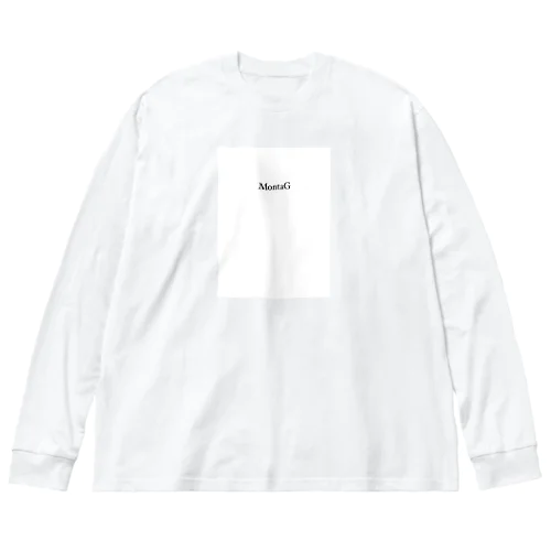 MontaG ロゴ入り商品 ビッグシルエットロングスリーブTシャツ