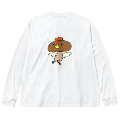 しいたけどり Big Long Sleeve T-Shirt