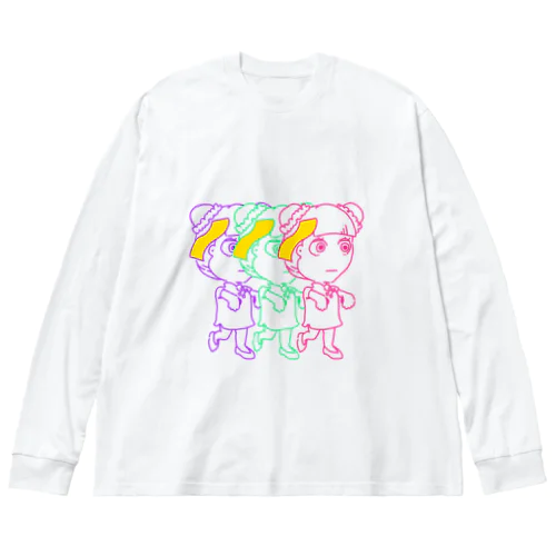 キョンシーガール Big Long Sleeve T-Shirt