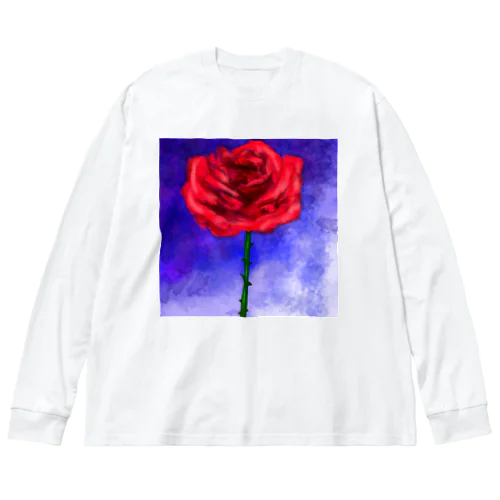 ばら Big Long Sleeve T-Shirt