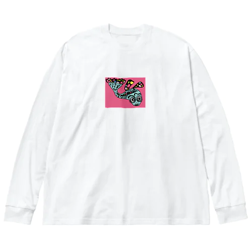 さかなかな？ちゃん ビッグシルエットロングスリーブTシャツ