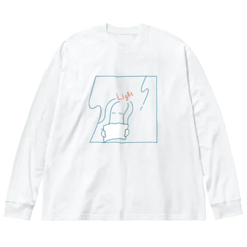 夏の風と本 Big Long Sleeve T-Shirt