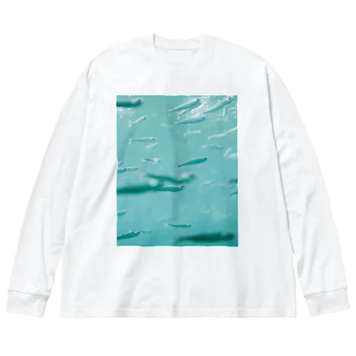 chigyo　#Tシャツのよはくを埋める Big Long Sleeve T-Shirt