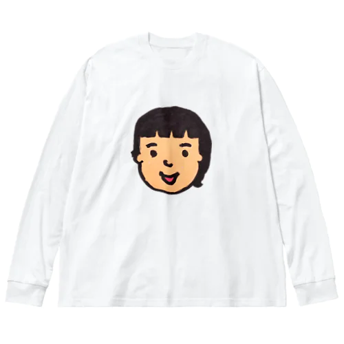 女の子 Big Long Sleeve T-Shirt