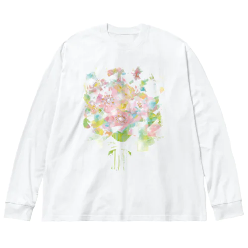 花束１ ビッグシルエットロングスリーブTシャツ