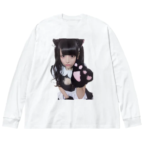 ゴミメイドちゃん？！ ビッグシルエットロングスリーブTシャツ