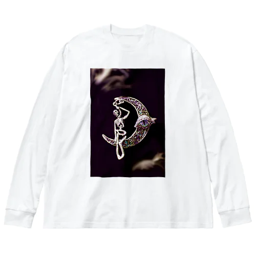 首括り月 Big Long Sleeve T-Shirt