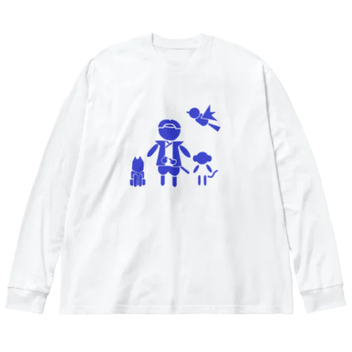 MOMOTARO Big Long Sleeve T-Shirt