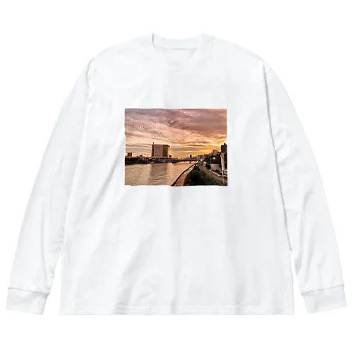 ふと立ち寄った街並み Big Long Sleeve T-Shirt