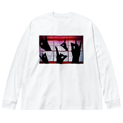 影絵 Big Long Sleeve T-Shirt