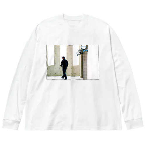 tsuuro　#Tシャツのよはくを埋める Big Long Sleeve T-Shirt