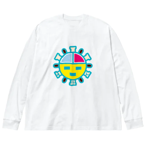 パ紋No.3443 あろん Big Long Sleeve T-Shirt