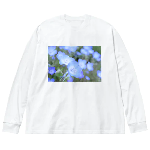 photo-ネモフィラ Big Long Sleeve T-Shirt