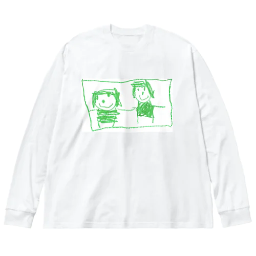 ふたりで て をつないでいるところ Big Long Sleeve T-Shirt