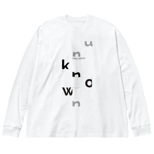 initium ; auditorium フライヤーデザイン Big Long Sleeve T-Shirt