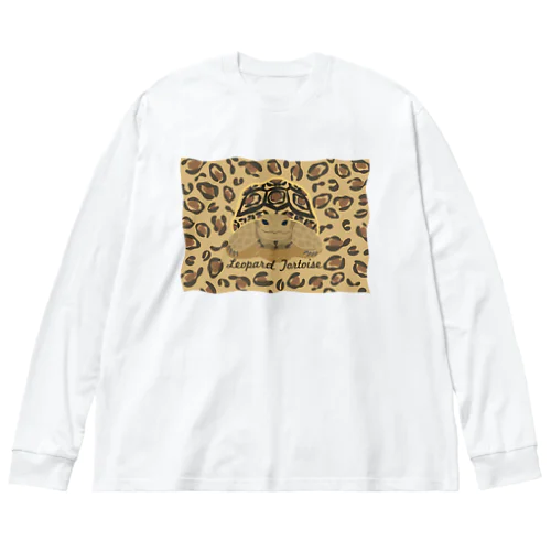 ヒョウ柄ヒョウモンガメさん Big Long Sleeve T-Shirt