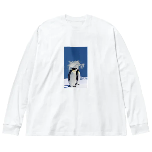 ペンちゃんグッズ ビッグシルエットロングスリーブTシャツ