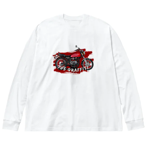 70's GRAFFITI(ヨンフォア) Big Long Sleeve T-Shirt