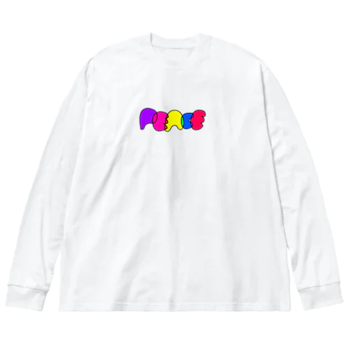 PEACE Big Long Sleeve T-Shirt