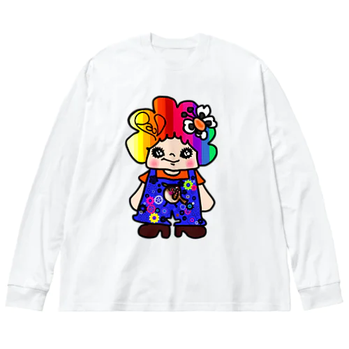 サロペpao Big Long Sleeve T-Shirt