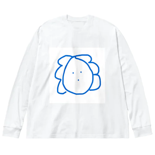 謎の生物くん ビッグシルエットロングスリーブTシャツ