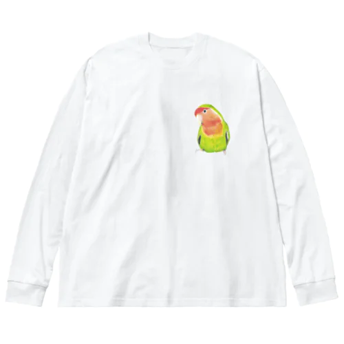 [森図鑑]コザクラインコ ノーマル Big Long Sleeve T-Shirt