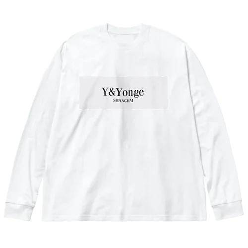 Y&Yonge promotional items  ビッグシルエットロングスリーブTシャツ