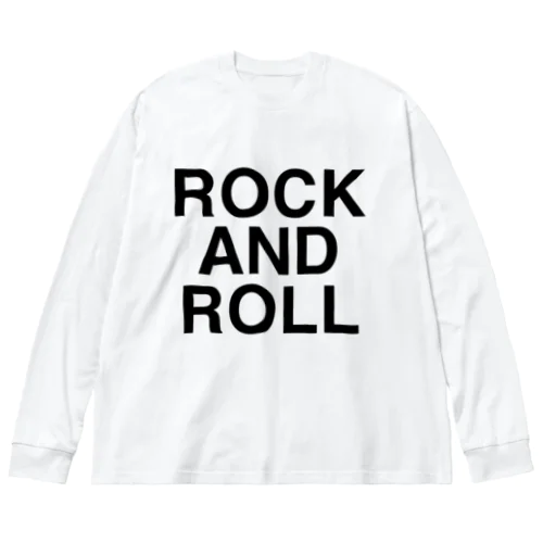 ROCK AND ROLL-ロックアンドロール- ビッグシルエットロングスリーブTシャツ